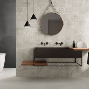 Italgraniti Icone Bleu Klassisches Badezimmer | Fliese | Bodenplatte
