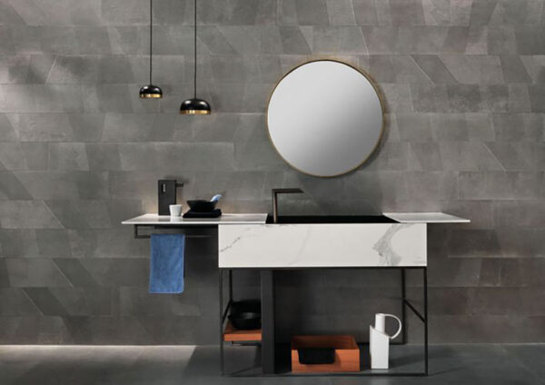 Italgraniti Icone Bleu Klassisches Badezimmer | Fliese | Bodenfliese