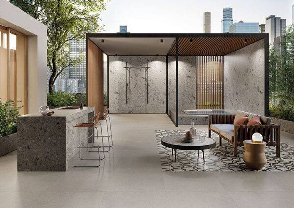 Italgraniti Silver Grain & Ceppo Di Gre Fliesen mit Steineffekt