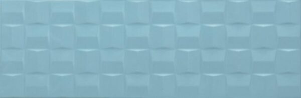 Marazzi Dekorfliese Marazzi Pottery Structure Cube 3D Turquoise Dekorfliese