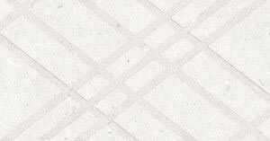 La Platera Triumph Snow Structure Wandfliese 35 x 90
