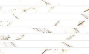 La Platera Calacatta Gold Ribbon Wandfliese 35 x 90