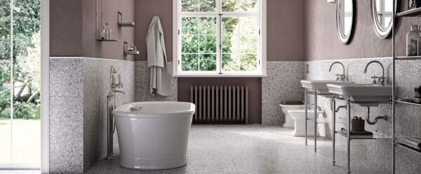 Casalgrande Padana Terrazzo Klassisches Badezimmer