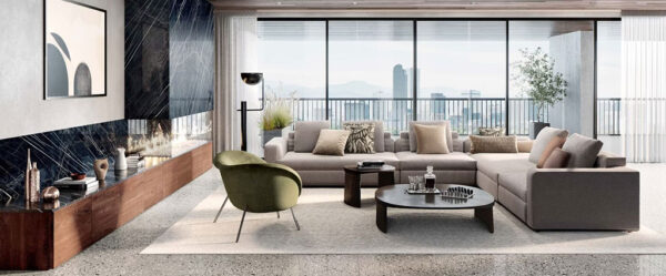 Casalgrande Padana Terrazzotech Steinoptik Bodenfliese