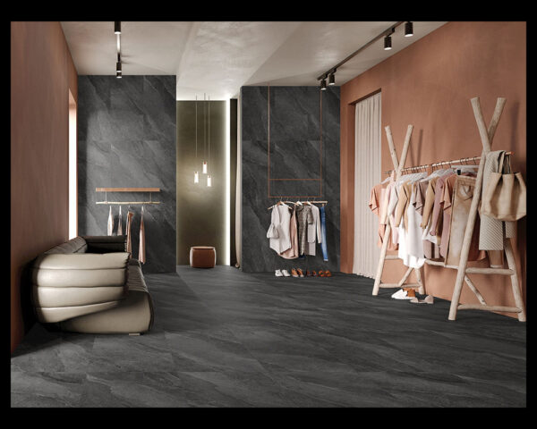 Ceramiche Italiane Alpen Slate Steinoptik Bodenfliese