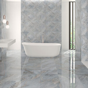 Ceracasa Bluemoon Gloss modern Badezimmer | Fliesen und Fliesen