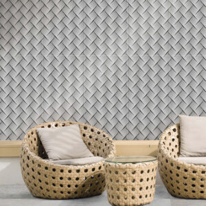 Ceracasa Couture Black White Wandverkleidung | Fliesen und Bodenfliesen