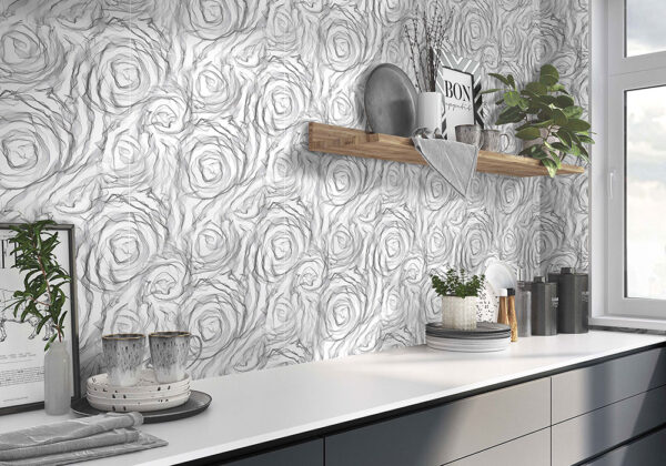 Ceracasa Couture Black White Küchenbodenfliese
