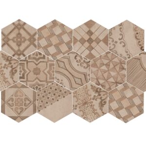 Marazzi Dekorfliese Marazzi Clays Cotton Earth Dekorfliese