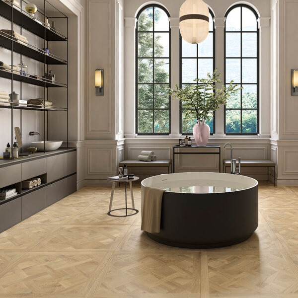 Edimax Astor Groove Holzoptik Bodenfliese | Fliesen und Wandverkleidungen