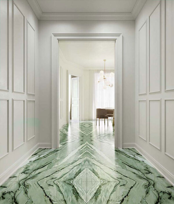 Energieker Calacatta Mint Steinoptik Bodenfliese | Fliese | Bodenfliese