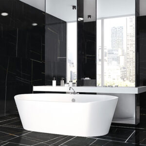Energieker Sahara Noir modern Badezimmer | Fliesen und Fliesen