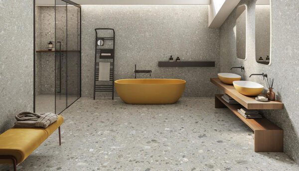 Ergon Lombarda modern Badezimmer | Fliesen und Fliesen