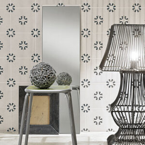 Fioranese Cementine Black and White Wandverkleidung