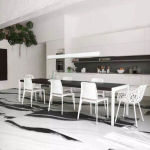 Florim B&W_Marble Küchenbodenfliese | Fliesen und Fliesen