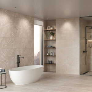 Keraben Bleuemix modern Badezimmer | Fliesen und Bodenfliesen