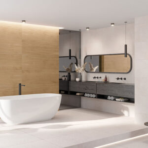 Keraben Naturwood modern Badezimmer | Fliesen und Fliesen