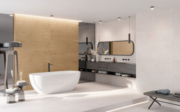 Keraben Naturwood modern Badezimmer | Fliesen und Fliesen