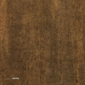 Kerlite Line Cosmos Corten Wandfliese und Bodenfliese 100x100 cm
