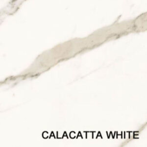 Kerlite Zero 3 Trilogy Calacatta White Wandfliese und Bodenfliese 100x100 cm