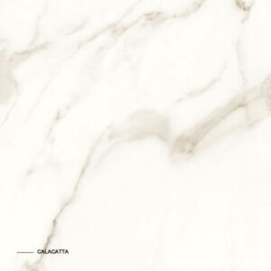 Kerlite Linea Prestige Calacatta Wandfliese und Bodenfliese 100x100 cm