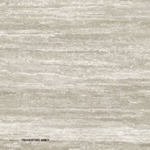 Kerlite Linea Prestige Travertino Grey Wandfliese und Bodenfliese 100x100 cm