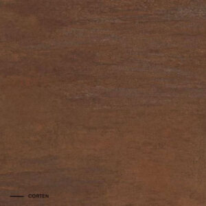 Kerlite Metal Corten Wandfliese und Bodenfliese 100x100 cm