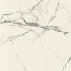 Kerlite Vanity Bianco Statuario Glossy Wandfliese und Bodenfliese 120x120 cm