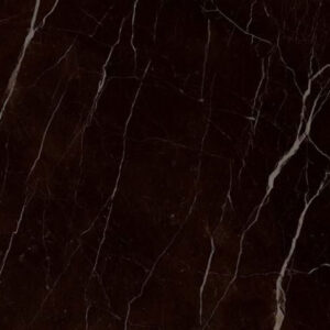 Kerlite Vanity Dark Brown Glossy Wandfliese und Bodenfliese 120x120 cm
