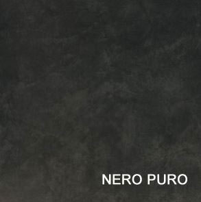 Kerlite Zero 3 Experience Nero Puro Wandfliese und Bodenfliese 100x100 cm