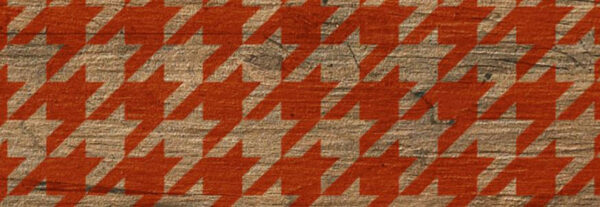 Lea Ceramiche Bio Recover Pied De Poule Red BodenDekoration 20x90cm