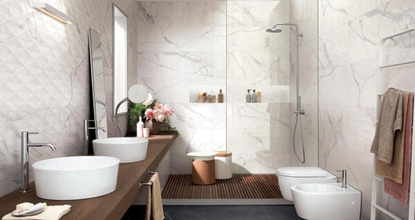 Marazzi Allmarble Wall Modern Badezimmer | Fliesen und Bodenfliesen