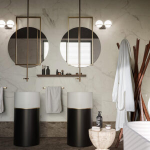 Marazzi Allmarble Wall Modern Badezimmer | Fliese | Wandverkleidung