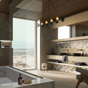 Marazzi Mystone Moon Modern Badezimmer | Fliesen und Bodenfliesen