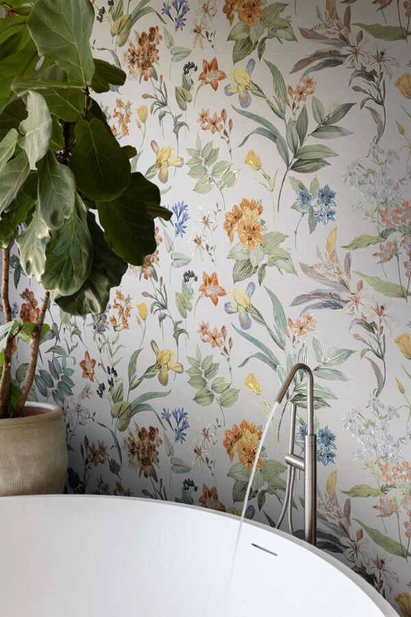 Marazzi White Deco Wandverkleidung | Bodenfliesen und Fliesen