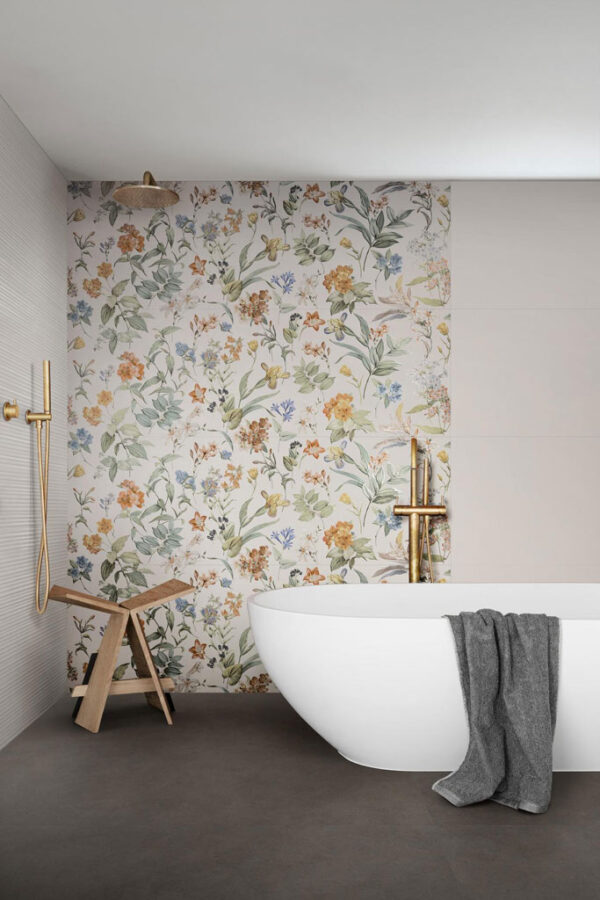 Marazzi White Deco Wandverkleidung | Wandverkleidungen und Fliesen