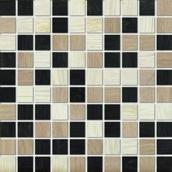 Marazzi Bodendekoration Marazzi Treverk White-/Capuccino-/Black Mosaico Bodendekoration M7W7
