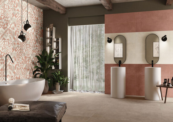 Musis Highway 30x90 modern Badezimmer | Fliesen und Fliesen