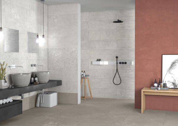 Musis Resina Wall modern Badezimmer | Fliesen und Bodenfliesen