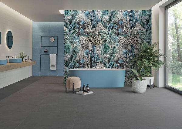 Musis Wall Gallery modern Badezimmer | Fliesen und Fliesen