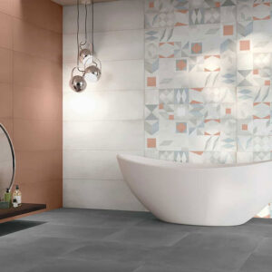 Musis Watercolor modern Badezimmer | Fliesen und Fliesen
