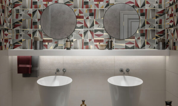Naxos Timeless Modern Badezimmer | Fliesen und Bodenbeläge
