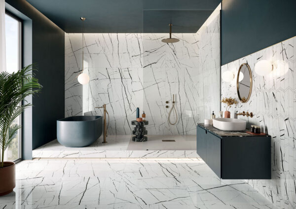 Novabell Extra Modern Badezimmer | Fliesen und Bodenfliesen