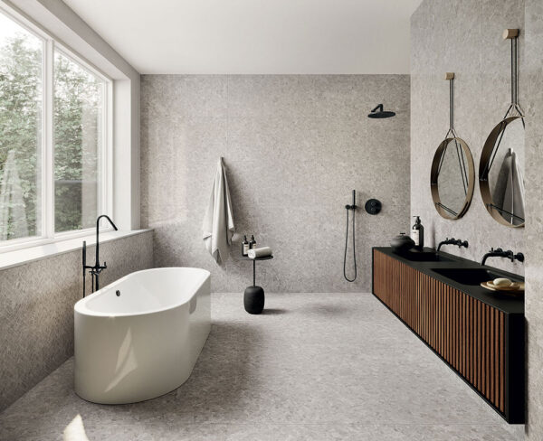 Novabell Keystone Modern Badezimmer | Fliesen und Bodenfliesen