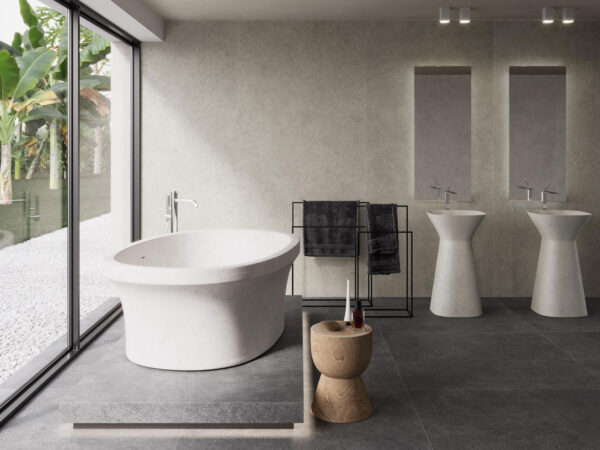 Pamesa Moleanos Modern Badezimmer | Fliesen und Bodenfliesen