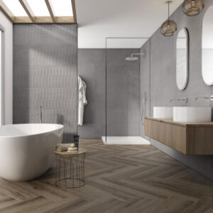 Pamesa Doria Modern Badezimmer | Fliesen und Bodenfliesen