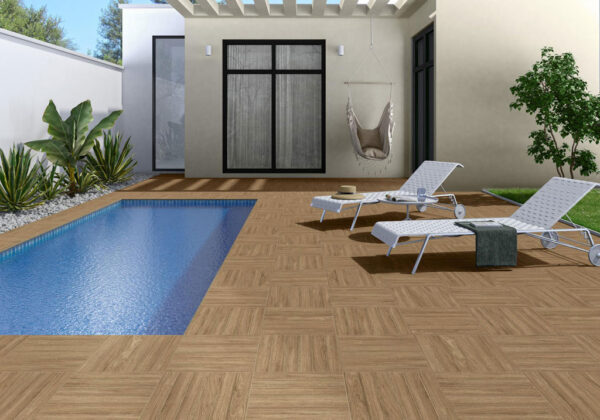Pamesa Legno Pasta Roja Holzoptik Fliese | Fliesen und Bodenfliesen