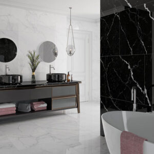 Pamesa Lux Deva Modern Badezimmer | Fliesen und Bodenfliesen