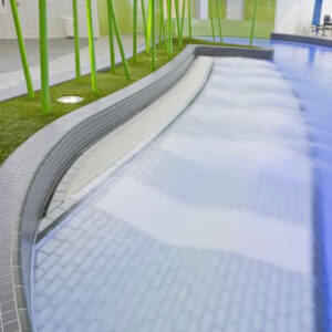 Agrob Buchtal Ceramics Pool edge system Finnland