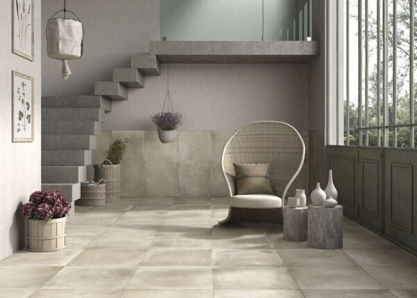 Porcelaingres Soft Concrete Steinoptik Bodenfliese | Fliese und Bodenfliese